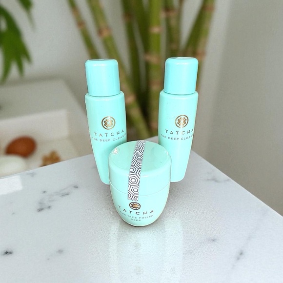 Tatcha Deep Cleanse and The Rice Polish Bundle New - Picture 1 of 2